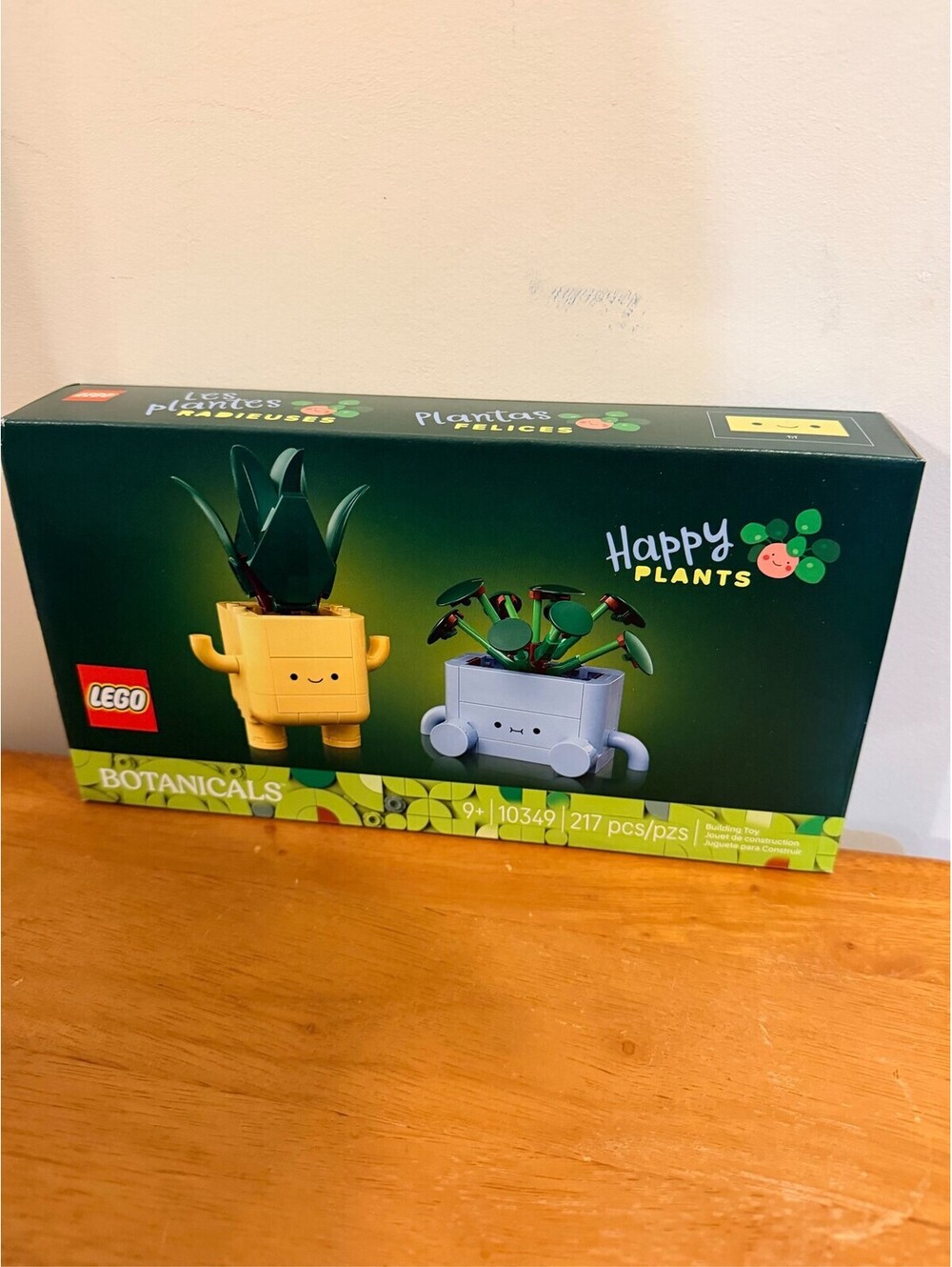 LEGO Botanicals Happy Plants 10349 Building Set 217 Pieces